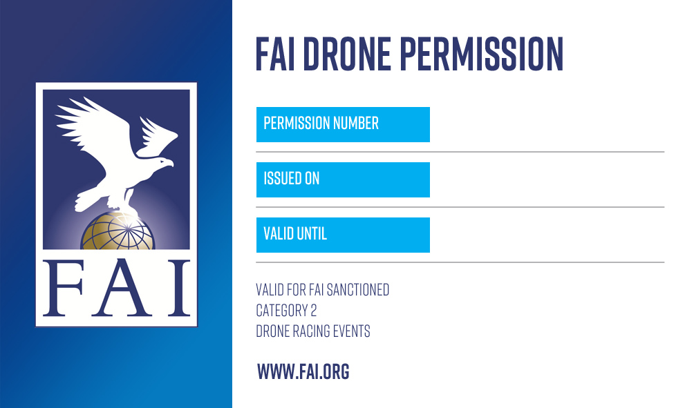 FPV image from droneracing.fai.org